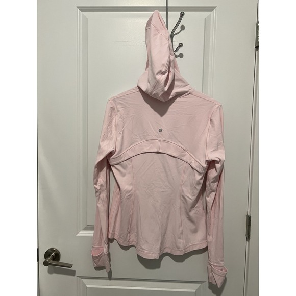 Lululemon Hooded Define Full Zip Jacket Strawberry Milkshake Size 12 Yoga Pilate - Picture 3 of 6